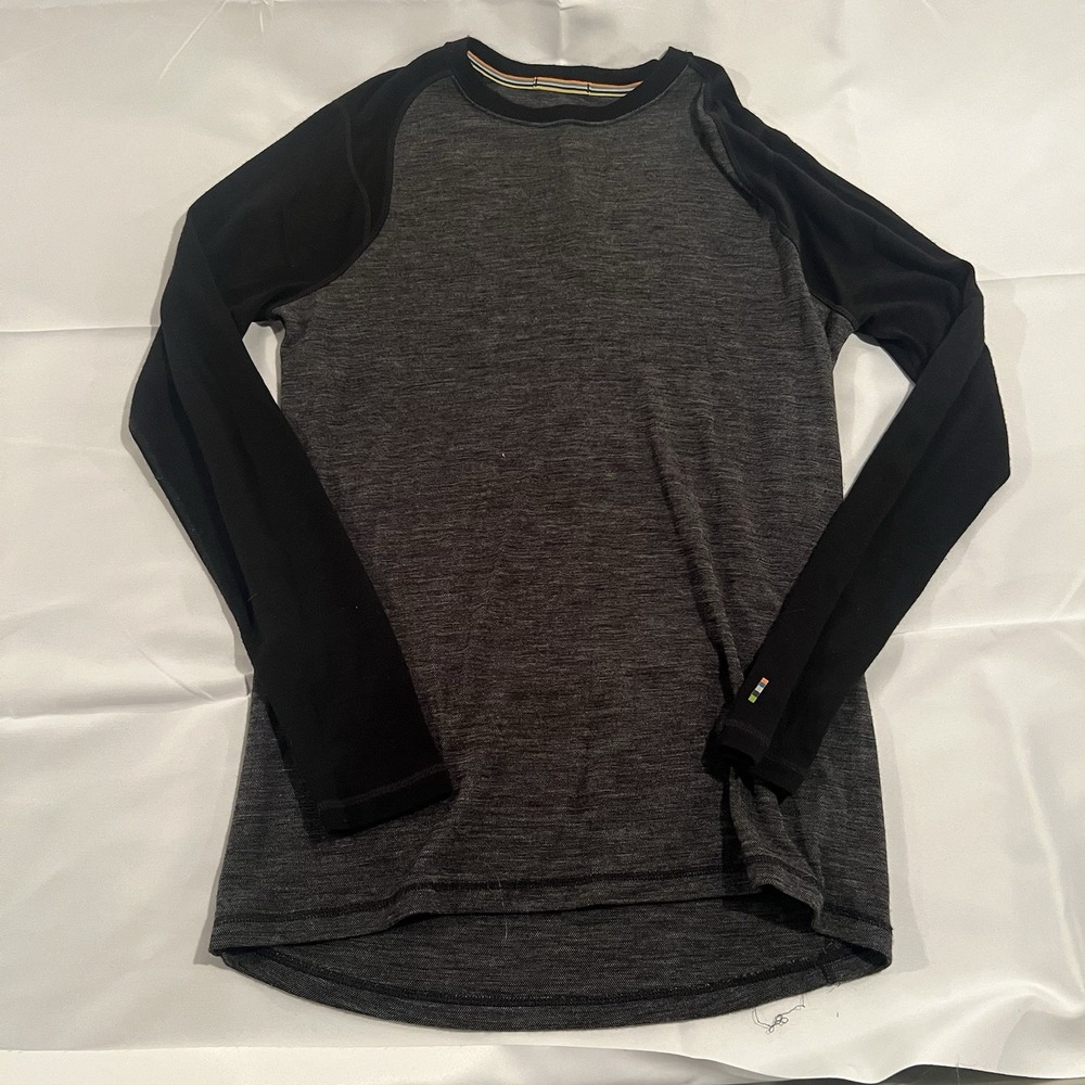 Smartwool Men's 100% Merino Wool Lightweight Crew Neck Long Sleeve Tee M